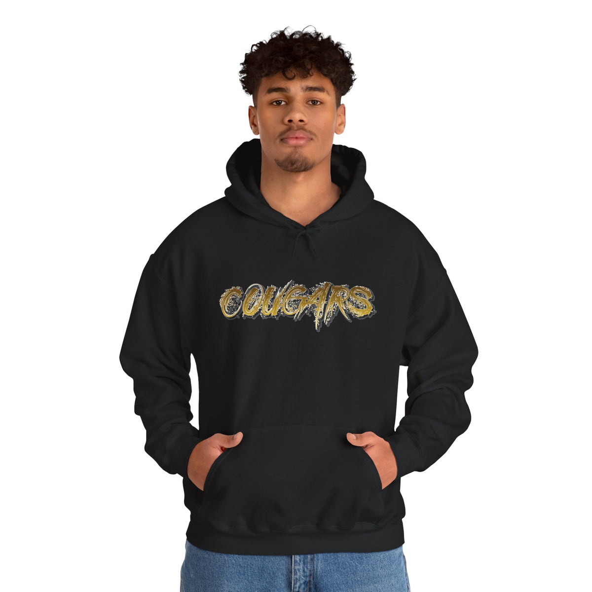 Cibola Cougars Unisex Heavy Blend™ Hooded Sweatshirt