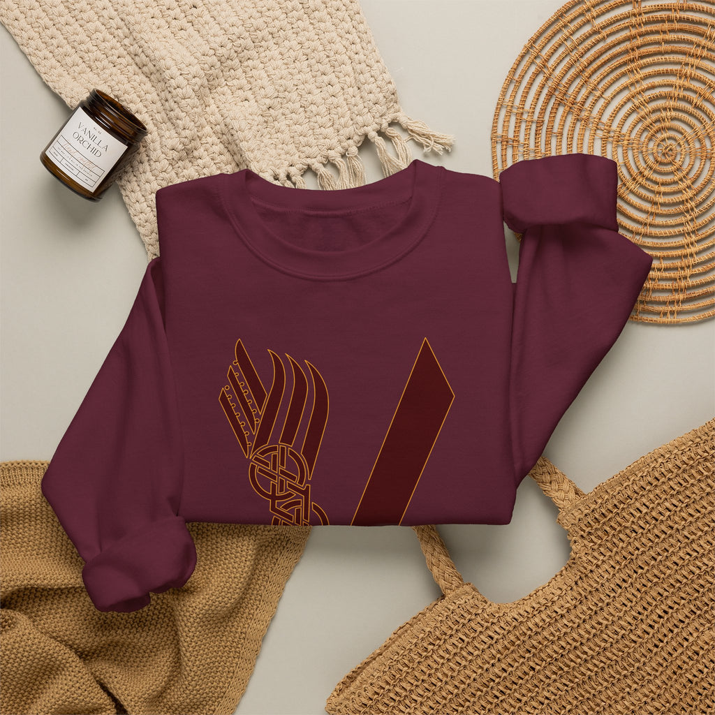 Valley Vikings Norse-Inspired Spirit Fleece Crewneck Sweatshirt