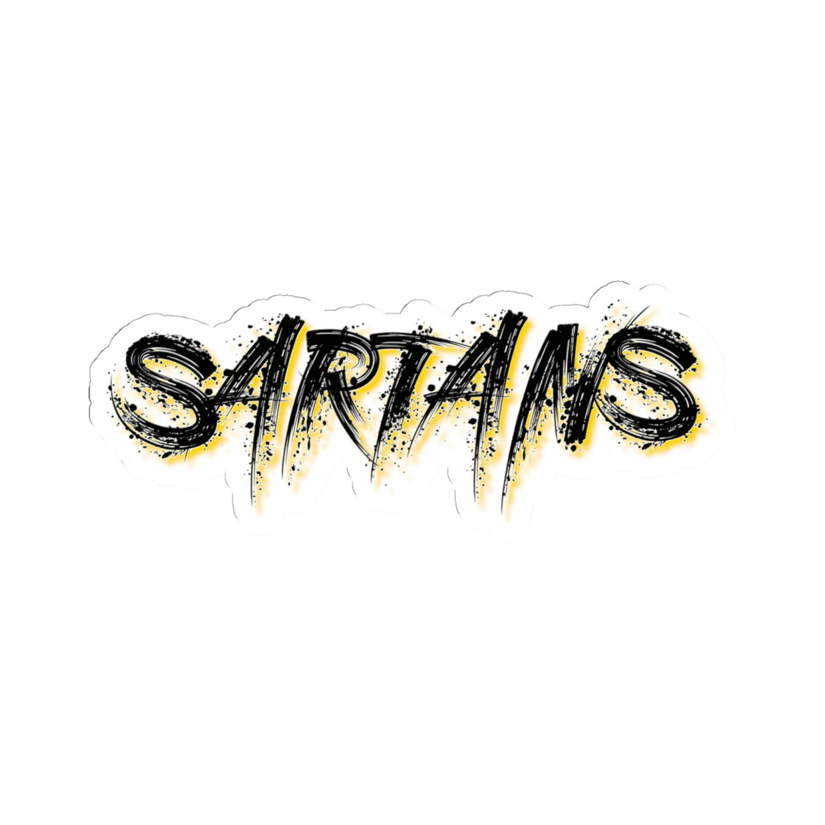 St. Pius Sartans Kiss-Cut Sticker