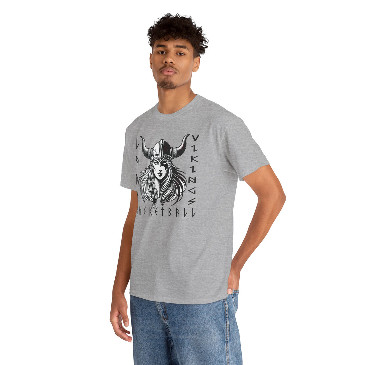Valley Lady Vikings Basketball Norse Warrior Spirit T-Shirt