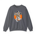 Aztec Hooper (Orange) – Original Aztec Wear Basketball Fleece Crewneck Sweatshirt
