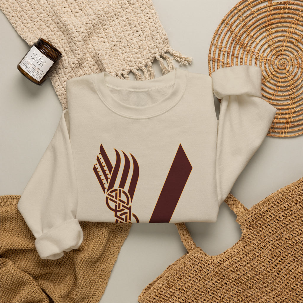 Valley Vikings Norse-Inspired Spirit Fleece Crewneck Sweatshirt
