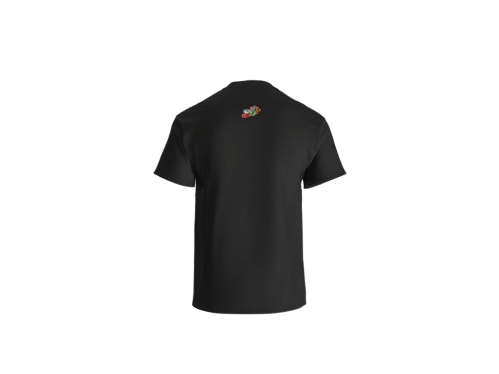 Aztec Serpent (Red) Tee - Black back