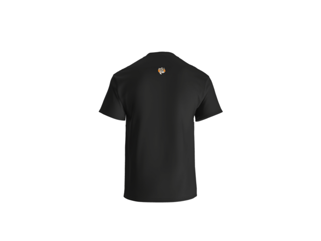 Aztec Hooper (Orange) Tee - White, Front
