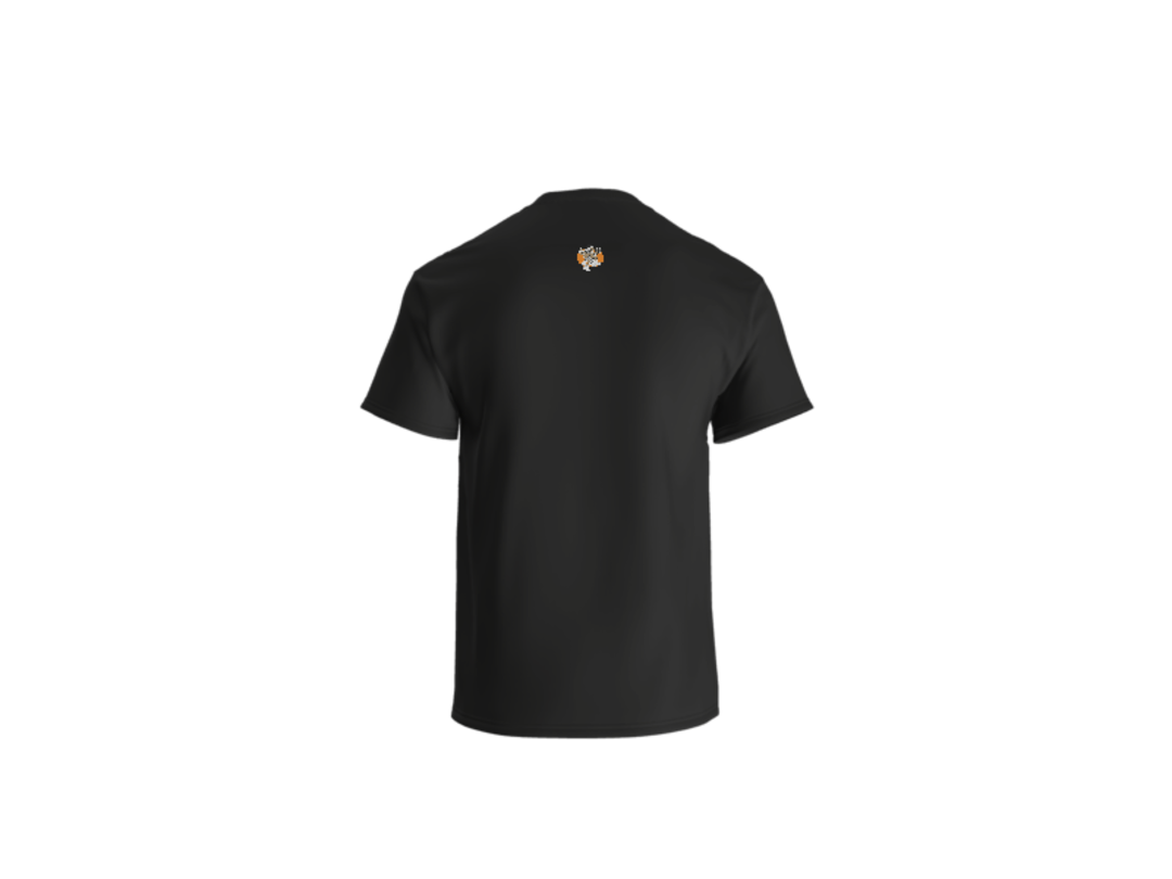 Aztec Hooper (Orange) Tee - White, Front