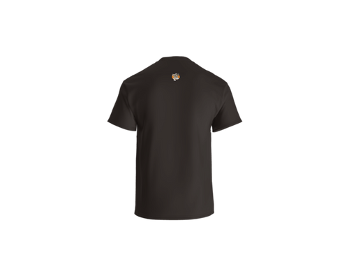 Aztec Hooper (Orange) Tee - Black, Front