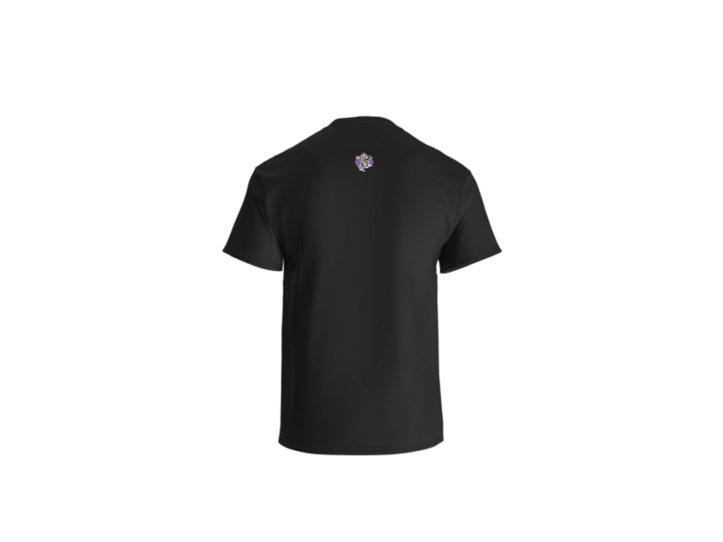 Aztec Hooping Tee – Black, Back