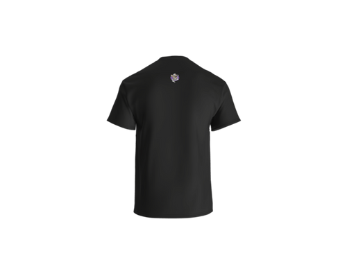 Aztec Hooping Tee – Black, Back